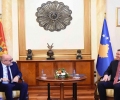 Veseli takoi kryediplomatin malazez, Darmanoviq, flasin për forcimin e bashkëpunimit midis Kosovës dhe Malit të Zi 